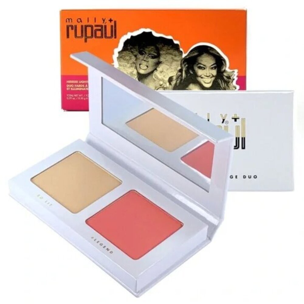 Mally x RuPaul NIB Hiiieee-Lighter and Ruge Duo Highlighter/Blush